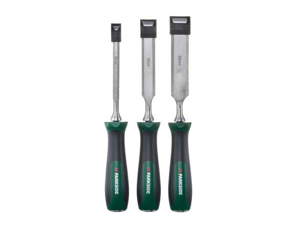File, rasp, wire brush or chisel set