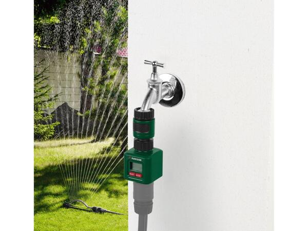 2-way splitter, irrigation timer, water meter or spray lance