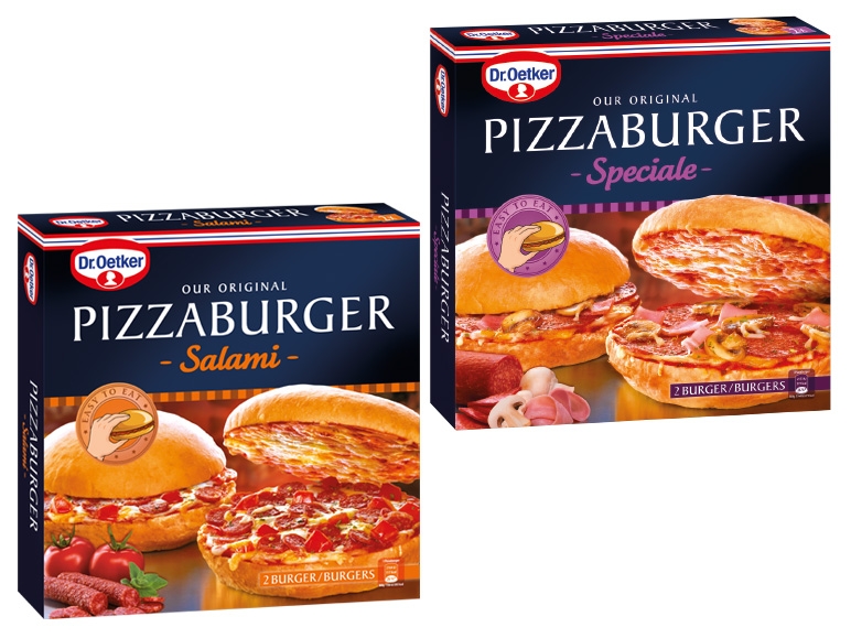 DR. OETKER Pizzaburger