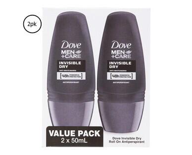 Dove Antiperspirant Roll-On Deodorant 2 x 50ml