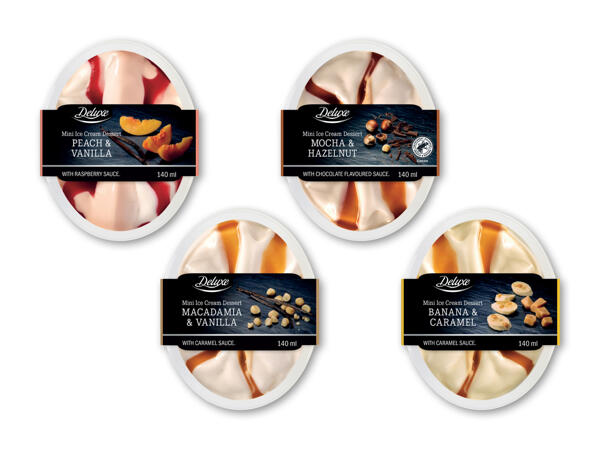 Luksus mini isdessert