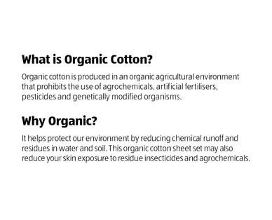 Organic Cotton Flannelette Sheet Set – King Size
