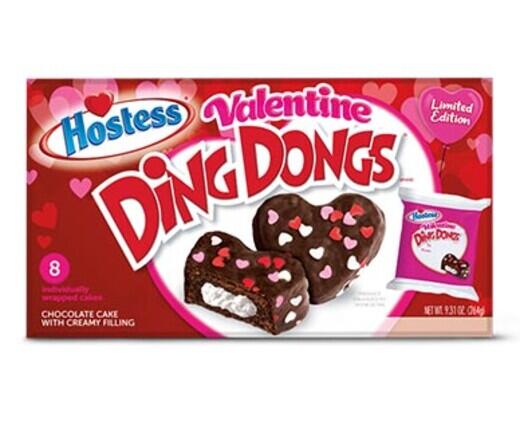Hostess 
 Valentine Ding Dongs