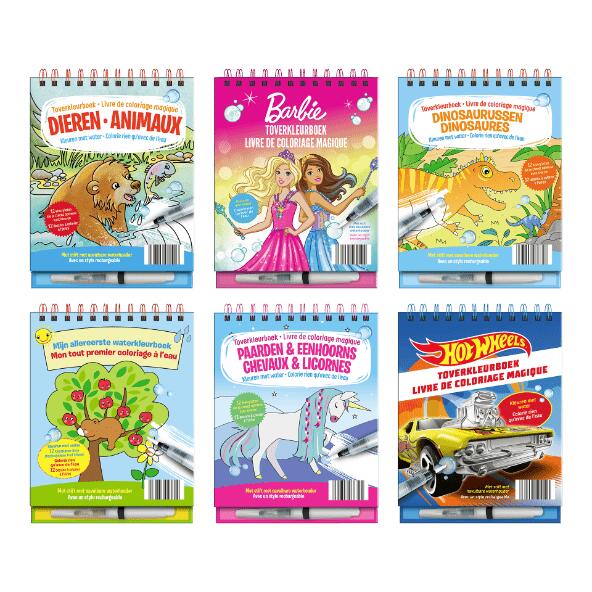 Livre de coloriage à l'eau
