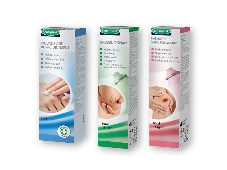 SENSIPLAST(R) Wound Spray/Cream
