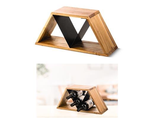 Huntington Home 
 Wooden Wine Rack