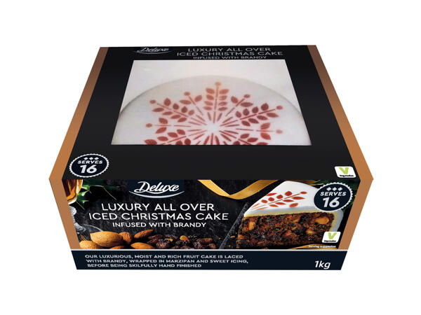 Iced Christmas Cake