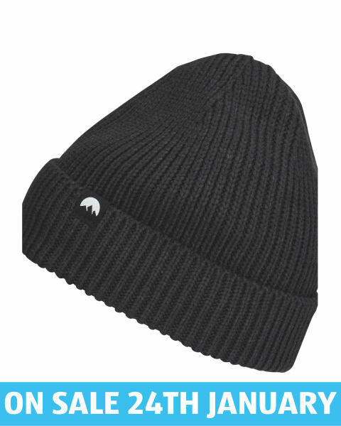 Adult's Black Fleece Lined Beanie