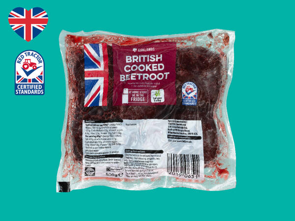 Oaklands British Cooked Beetroot