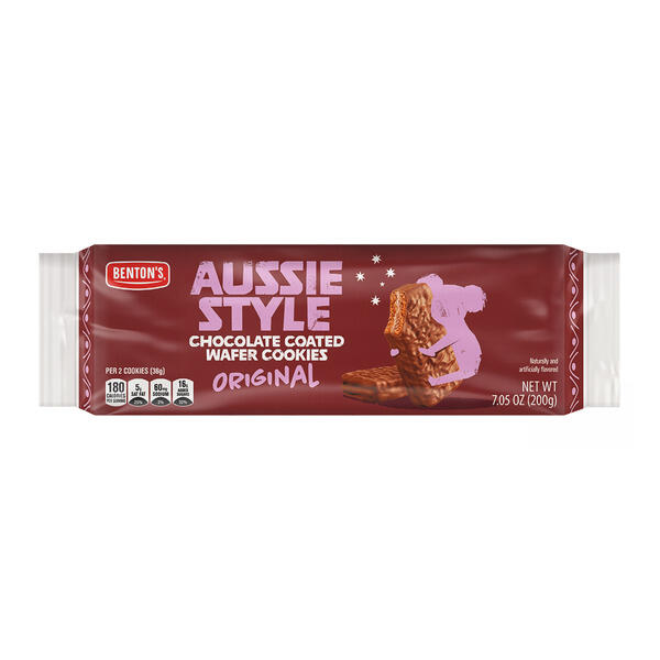 BENTON'S Original Aussie Style Chocolate Coated Wafer Cookies