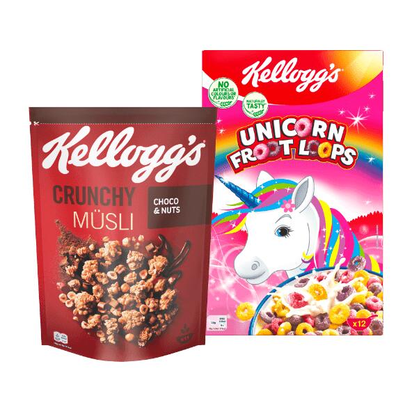 Crunchy müsli eller Unicorn Froot Loops