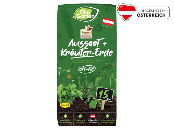 ÖkoGarten Aussaat- und Kräuter-Erde