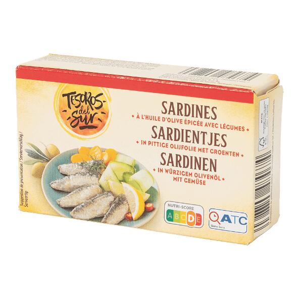TESOROS DEL SUR(R) 				Spaanse sardienen
