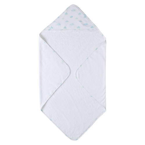 30" x 30" Baby Hooded Towel - Clouds