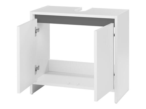 Waschbeckenunterschrank "Oslo", mit 2 Türen, weiß
