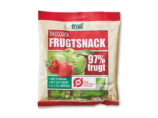 Frugi økologisk frugtsnack jordbær