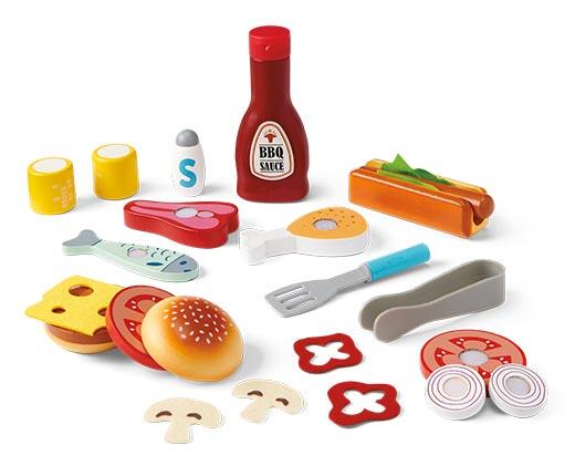 Bee Happy Wooden Play Food Set