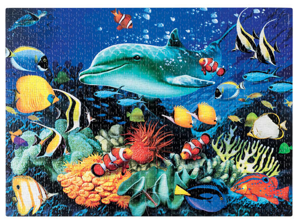 Assorted 3D Flourescent Jigsaw Puzzles