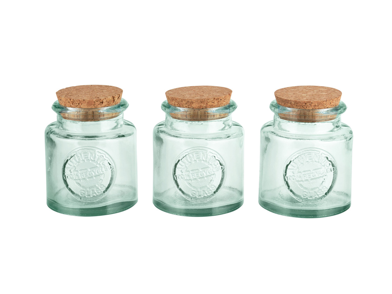 Carafe, Glasses, 3 pieces or Jars, 3 pieces