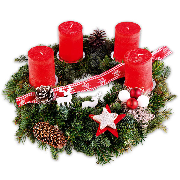 Exklusiver Nobilis Adventskranz XXL