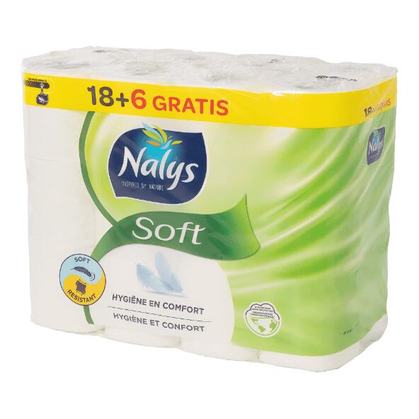 NALYS(R) 				Toiletpapier, 24-pack