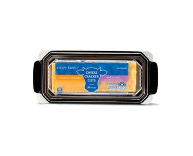 Happy Farms Medium Cheddar & Co-Jack Duo Cracker Cuts