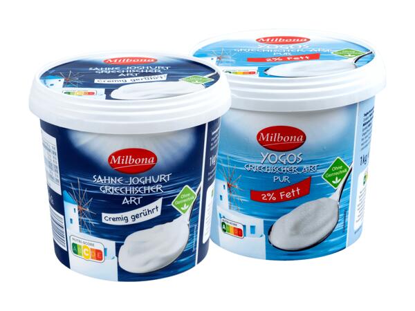 Joghurt nach griechischer Art