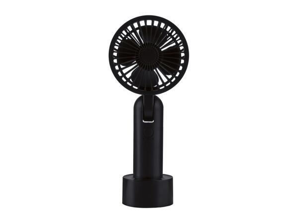 Silvercrest Black Portable Fan