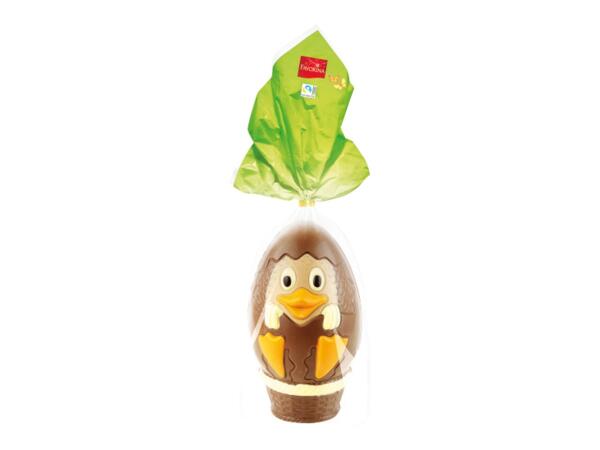 Milk Chocolate Chick in Basket