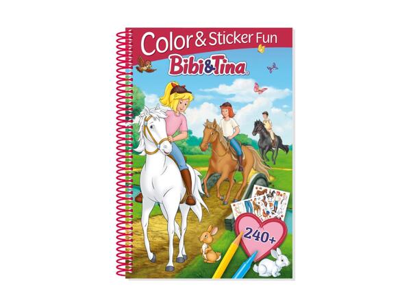 Colouring & Sticker Book