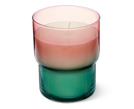 Huntington Home Two Tone Glass Candle
