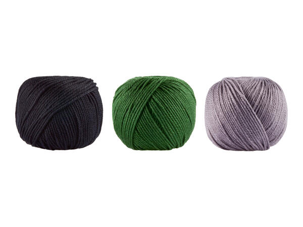 Crelando Crochet & Craft Yarn - 3 pack