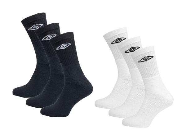 Chaussettes de sport Umbro, set de 3