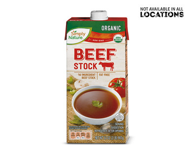 Simply Nature Organic Chicken or Beef Cooking Stock