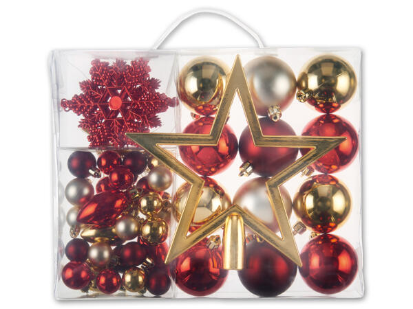 Christbaumschmuck, 51-teilig