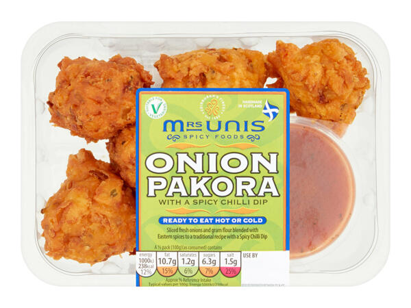 Mrs Unis Onion Pakora