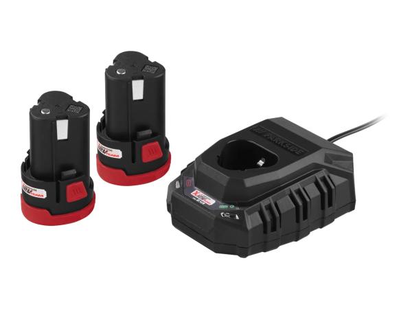 Parkside Performance 12V Starter Set Cordless Drill Driver & Cordless Impact Screwdriver