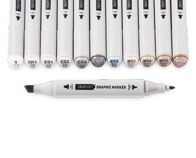 Graphic Ink Markers 12pk
