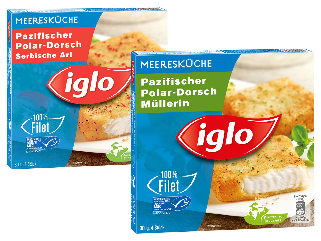 IGLO MSC Pazifischer Polardorsch