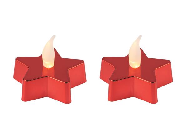 LED Tealights, 2 or 4 pieces