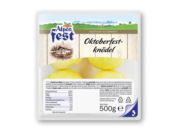 ALPENFEST Knödel eller nudler
