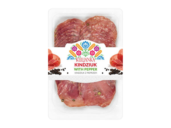 Kuljanka Kindziuk Coarse Smoked Pork Sausage Slices