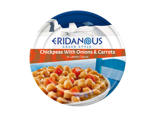 Eridanous Chickpeas With Onions & Carrots
