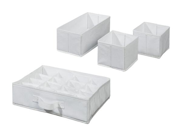 Set de boîtes de rangement/organiseur/boîte de rangement pour dessous de lit