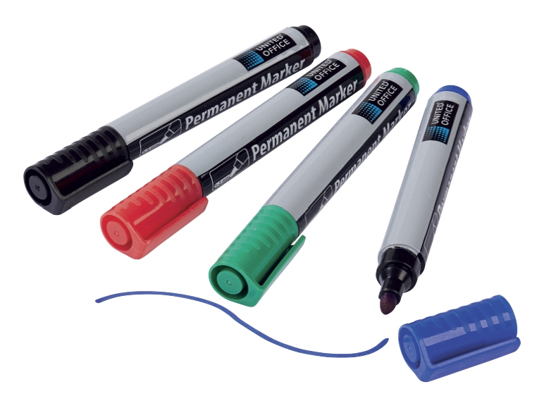 UNITED OFFICE Permanent Markers
