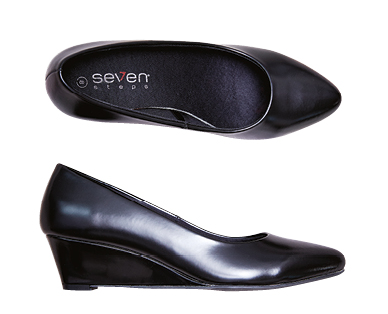 Ladies Leather Work Shoes
