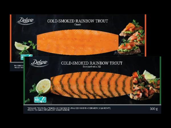 Cold-smoked Rainbow Trout