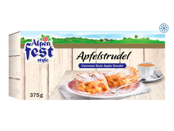Alpenfest Style Viennese-Style Apple Strudel