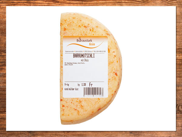 Bäraumutschli au piment
