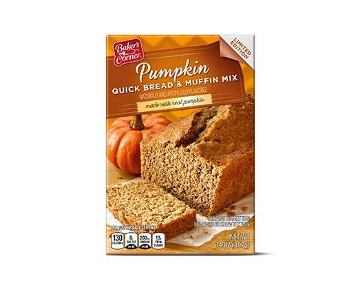 Baker's Corner 
 Pumpkin Quick Bread Mix